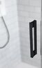 Душевой уголок Radaway Idea Black KDJ 110х70 профиль черный матовый