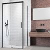 Душевой уголок Radaway Idea Black KDJ 160х120 профиль черный матовый