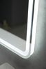 Зеркало с встроенным светильником и кнопочным выключателем SPC-MAR-600-600-LED-BTN, 12W, 220-240V, 600x30x600