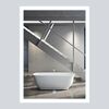 Зеркало LED VLM-2B600 600х800 c сенсорным выключателем и диммером