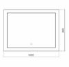 Зеркало Silver mirrors Norma neo 1000х800 (LED-00002493)