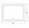 Зеркало Silver mirrors Norma neo 1000х800 (LED-00002494)