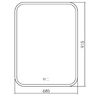 Зеркало Silver mirrors Stiv neo (LED-00002421)