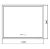 Зеркало Silver mirrors Гуверт (LED-00002369)