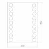 Зеркало с подсветкой MIXLINE Карат 600*800 (525404)