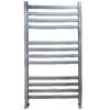 Полотенцесушитель Ника MODERN ЛМ-6 100/50 Matt Antique Silver с вентилями (комплект люкс)