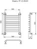 Полотенцесушитель Ника TRAPEZIUM ЛТ (Г2) 80/50