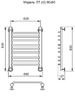 Полотенцесушитель Ника TRAPEZIUM ЛТ (Г2) 80/60