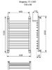 Полотенцесушитель Ника TRAPEZIUM ЛТ (Г2) ВП 100/60