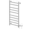 Полотенцесушитель Электрич.кабельный Ника STEP-2 100/50 RAL9016 белый матовый правый тэн