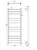Полотенцесушитель ГРОТА ECOCLASSIK 30/120