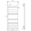 Полотенцесушитель ГРОТА CLASSIC 30/120