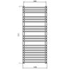 Полотенцесушитель ГРОТА FORTE 63/120