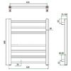Полотенцесушитель ГРОТА ESTRO 63/60