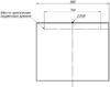 Зеркало Aquanet Nova Lite 100 дуб рошелье LED