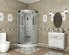 Душевая кабина Niagara NG-7715W (900x900х2150) низкий поддон стенки БЕЛЫЕ