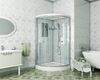 Душевая кабина Niagara NG-7701W (900x900х2100)  низкий поддон (15см) стенки БЕЛЫЕ