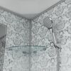Душевая кабина Niagara NG-7702W (1000x1000х2100)  низкий поддон (15см) стенки БЕЛЫЕ