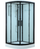 Timo Standart T-6609 Black душевая кабина (90*90*220)
