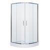 Душевое ограждение Grossman GR-0090 Classic 90*90*190 полукруг, двери раздвижные