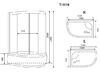 Timo Standart T-1110 P L душевая кабина (110*85*220)
