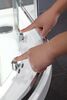 Душевое ограждение  Black & White S101 100х100
