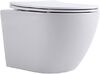 Унитаз подвесной Aquanet Rimless Cetus W Short LX-1900 крышка микролифт