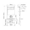 Комплект BERGES: инсталляция NOVUM, кнопка L5, унитаз MASCON  Rimless, сидение дюропласт Toma Slim SO