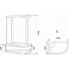Душевая кабина Parly ET122L 120х80