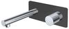 Смеситель Boheme Stick 125-BCR.2 BLACK TOUCH CHROME для раковины