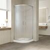 Душевой уголок Vegas Glass ZS NOVO h2000 90 07 10 профиль матовый хром стекло сатин