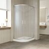 Душевой уголок Vegas Glass ZS-F NOVO h2000 90*80 07 10 профиль матовый хром стекло сатин