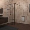 Душевая перегородка Veconi Korato KR-80, 900x2000, черный, стекло прозрачное