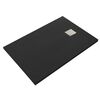 Поддон для душа из искусственного камня Vincea VST-2SR9012B, 1200*900*35, черный матовый