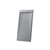 Поддон для душа из искусственного камня Vincea VST-4SRL9012G, 900*1200*25, серый