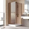 Душевой уголок Vegas Glass EP-Fis LUX 90*80 05 05 L профиль бронза стекло бронза