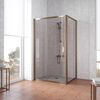 Душевой уголок Vegas Glass ZP+ZPV TUR NOVO 120*80 05 05 профиль бронза стекло бронза