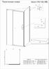 Душевой угол Veconi Rovigo RV-18, 900x900x2000, хром, стекло прозрачное