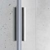 Душевой уголок Vincea Slim VSS-2SL8010CLB-L, 1000*800, матовый черный, стекло прозрачное, левый