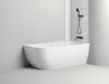 Ванна пристенная угловая Salini SOFIA CORNER R 170x85 материал S-Sense  102514G покрытие Глянцевое