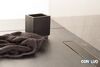 Душевой лоток Pestan Confluo Frameless Line 550 Black Glass
