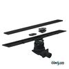 Душевой лоток Pestan Confluo Frameless Line 300 Black Glass