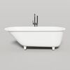 Ванна Salini ORNELLA OVAL 170х70 материал S-Sense 102313G покрытие Глянцевое