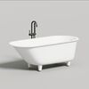 Ванна Salini ORNELLA KIT OVAL 170х80  материал S-Sense 102414G покрытие Глянцевое