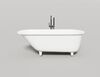 Ванна Salini ORNELLA KIT OVAL 170х80 материал S-Sense 102414M покрытие Матовое