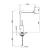 Смеситель для кухни Webert Kitchen 360 TS920302744, белый