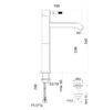 Смеситель для раковины Fiore Xenon 44CR5291