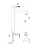 Смеситель для раковины Fiore Xenon 44CR5288