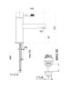 Смеситель для раковины Fiore Xenon 44CR5276, хром