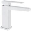 Смеситель для раковины Fiore Kube 100BB8516, белый